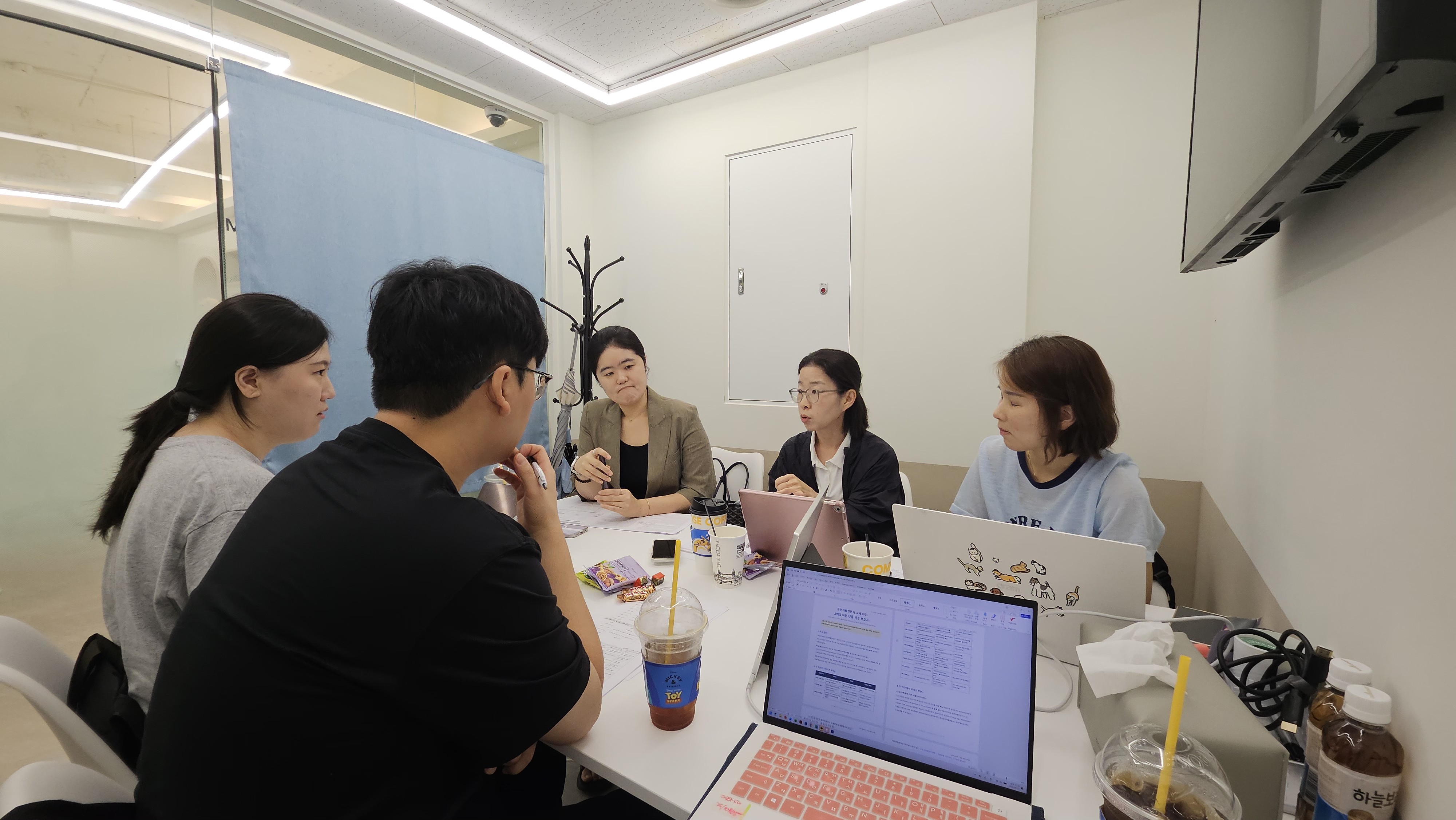 현장형 평가도구 및 운전재활전문가 과정 팀 대면회의